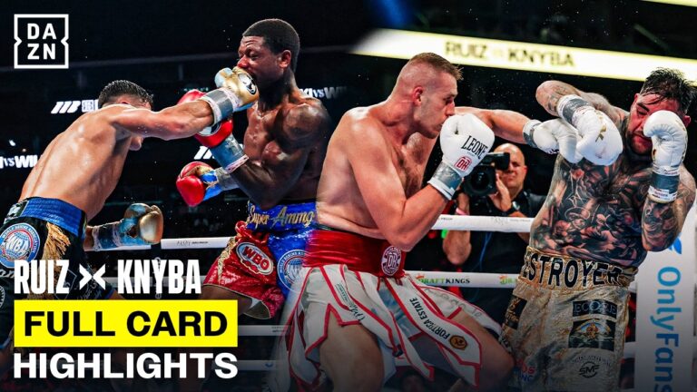FULL CARD HIGHLIGHTS | Andy Ruiz Jr. vs Damian Knyba