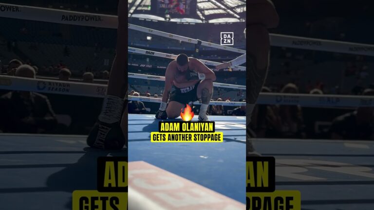 Adam Olaniyan is a real talent and he punches with bad intentions 😤💥