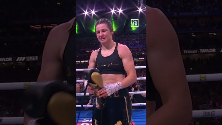 Katie Taylor bids farewell to her people ❤️