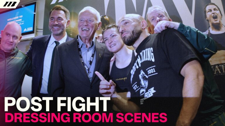 “Highlight Of My Whole Career!” – Emotional Katie Taylor & Eddie Hearn | Matchroom Boxing