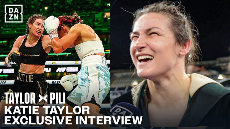 ‘RUN FOR PRESIDENT?!’ Katie Taylor INSTANT REACTION To Final Fight