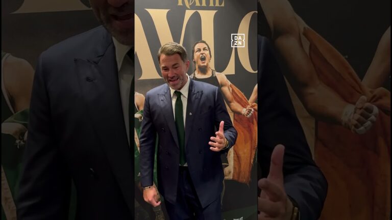 Eddie Hearn’s passion for Katie Taylor 🥹