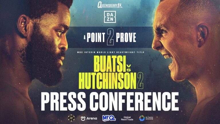 LIVE Launch Press Conference | Joshua Buatsi vs Willy Hutchinson 2 | A Point 2 Prove 🥊