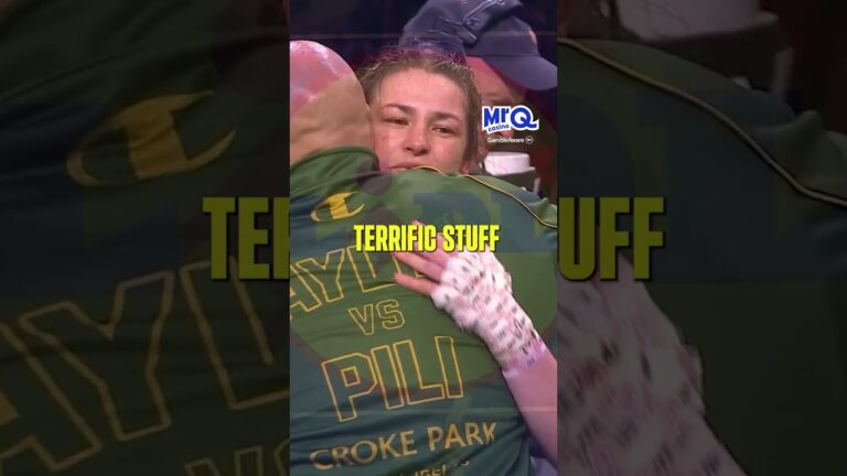 Love it or hate it with @mrqcasino features Katie Taylor at her best & a bizarre ending 👀