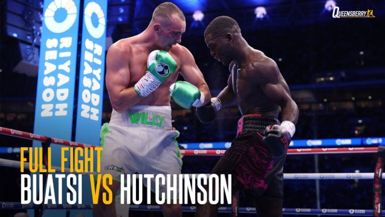 A WAR 🔥 Joshua Buatsi vs Willy Hutchinson 1 FULL FIGHT
