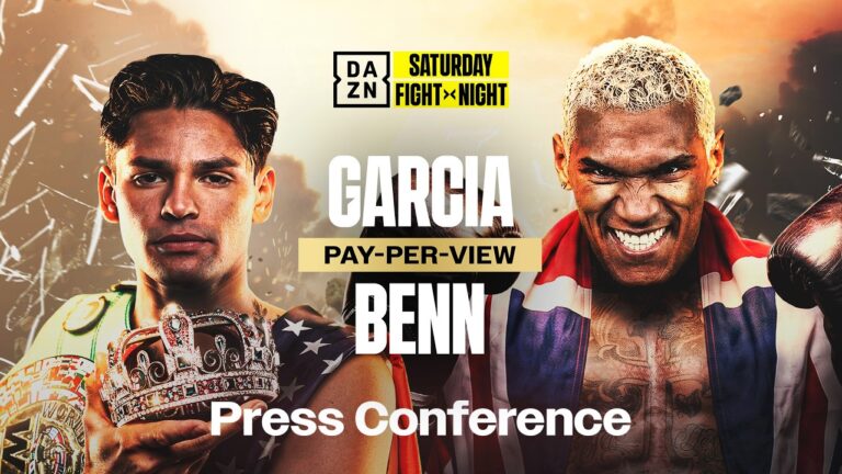 RYAN GARCIA VS. CONOR BENN PRESS CONFERENCE LIVESTREAM