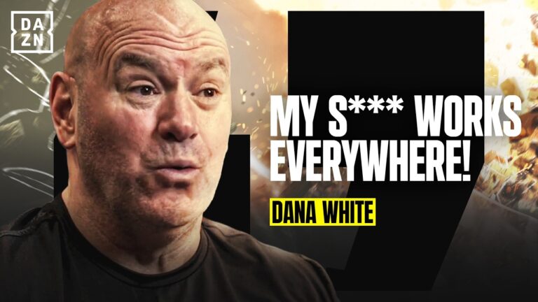 “MY SH*T WORKS EVERYWHERE” Dana White discusses AJ vs Fury talks & future plans for boxing!