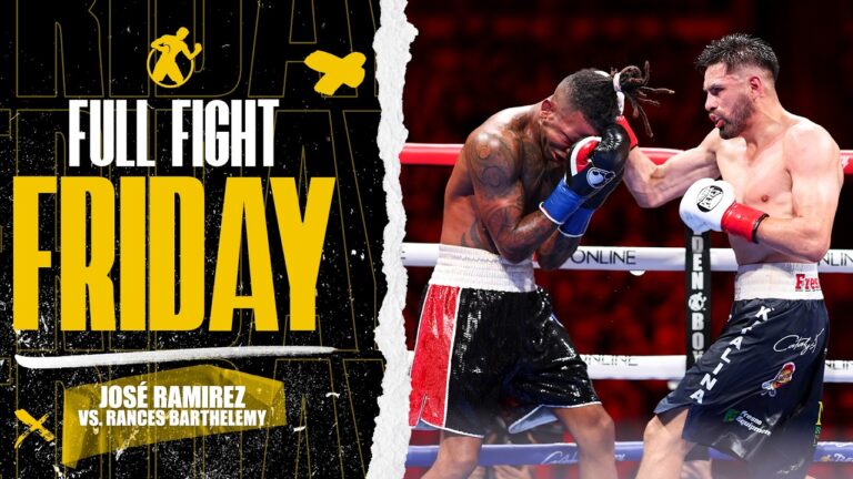 Full Fight | José Ramirez vs. Rances Barthelemy | Power. Pressure. Experience.