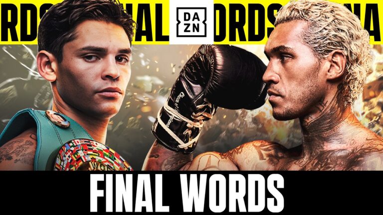 Ryan Garcia and Conor Benn share their FINAL WORDS ahead of tomorrow’s FIGHT NIGHT CLASH!