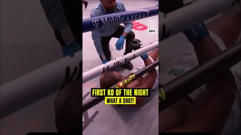 WHAT A KNOCKOUT WOW! GREAT COMEBACK! 😱