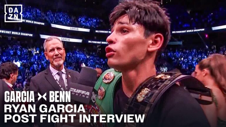 Ryan Garcia REACTS to knocking out Conor Benn and wants all the SMOKE next!