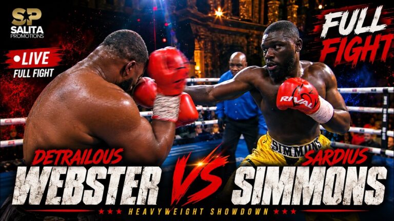 SARDIUS SIMMONS VS DETRAILOUS WEBSTER FULL FIGH
