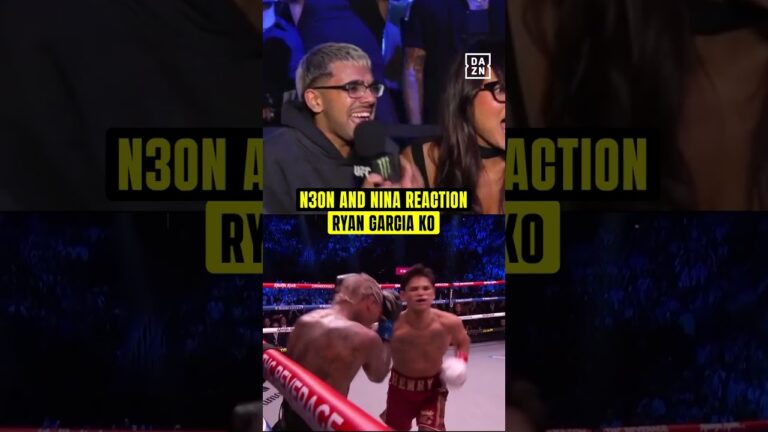 NEON AND NINA REACT TO RYAN’S KO!