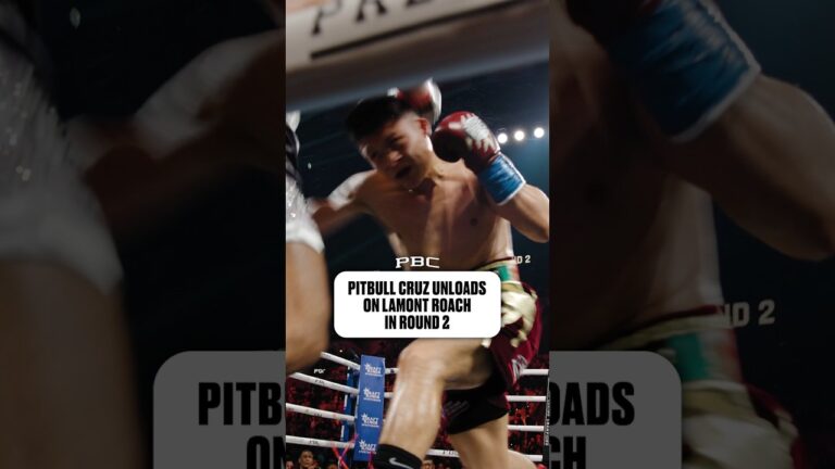 Pitbull Cruz UNLOADS on Lamont Roach in RD2 💥