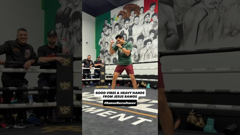 Jesus Ramos Jr. bringing all the energy