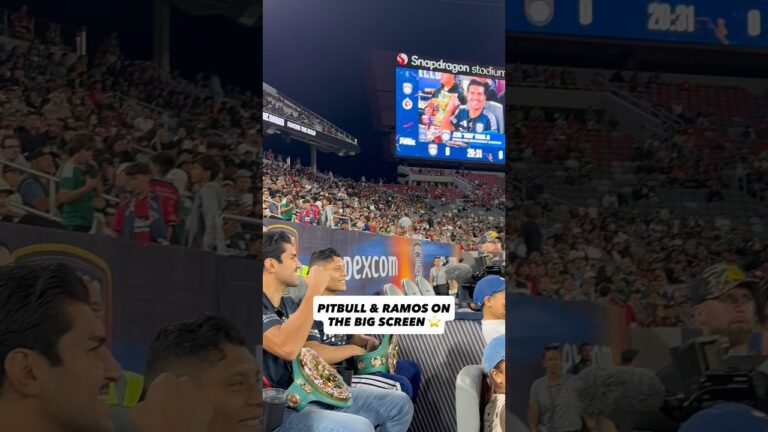 Pitbull Cruz and Jesus Ramos on the BIG SCREEN