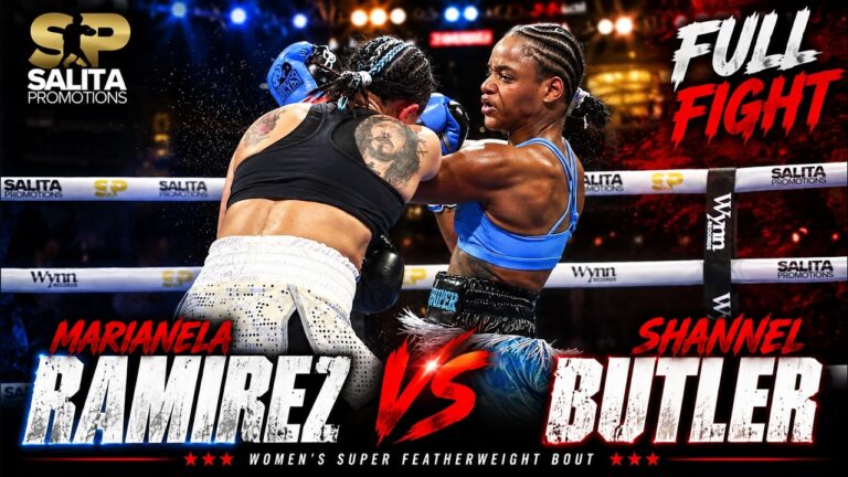 SHANNEL BUTLER VS MARIANELA RAMIREZ FULL FIGHT