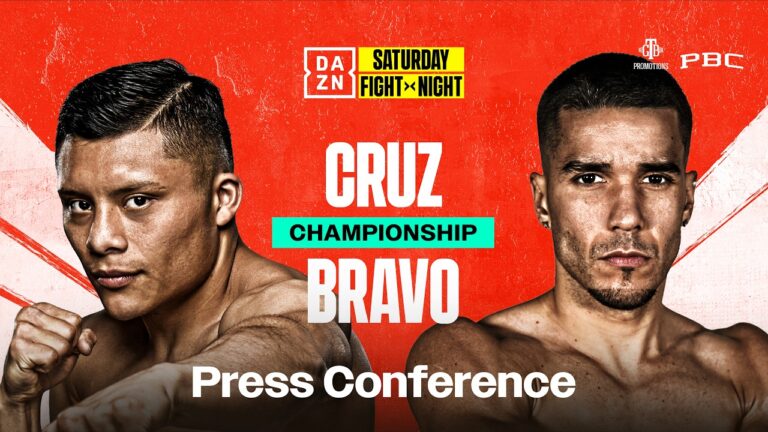 ISAAC CRUZ VS. NESTOR BRAVO PRESS CONFERENCE LIVESTREAM