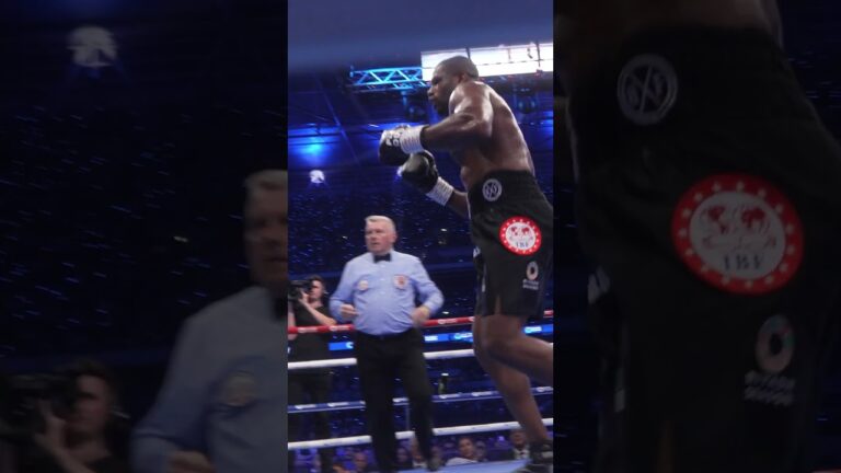 A destructive display from Daniel Dubois at Wembley 🏟️⚔️