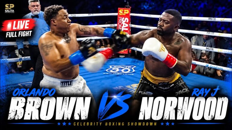 RAY J NORWOOD VS ORLANDO BROWN FULL FIGHT
