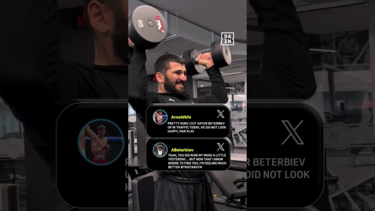 Imagine realising you cut up Artur Beterbiev up in traffic 😳😂