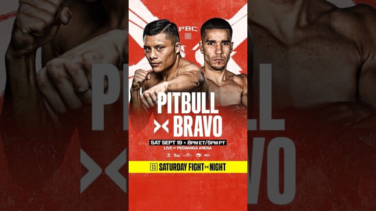 It’s Pitbull vs Bravo FIGHT DAY!