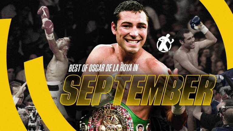 Oscar De La Hoya: September Classics | Full Fight Marathon