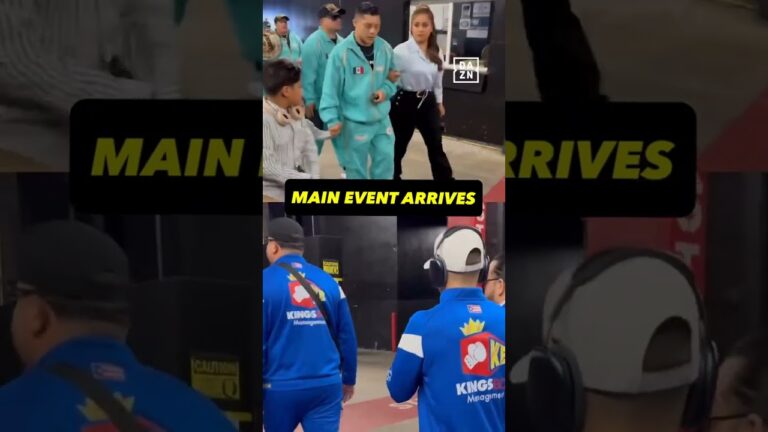 The main event STARS have arrived! 🇲🇽 🇵🇷