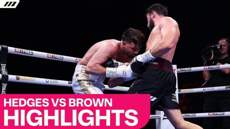 Pat Brown Lands Brutal Bodyshots To KO John Hedges | Matchroom Boxing