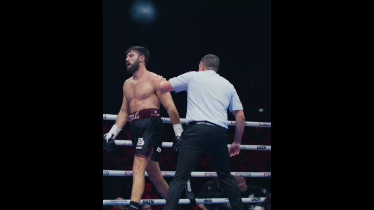 Pat Brown’s Bodyshot KO To John Hedges From Ringside 💥