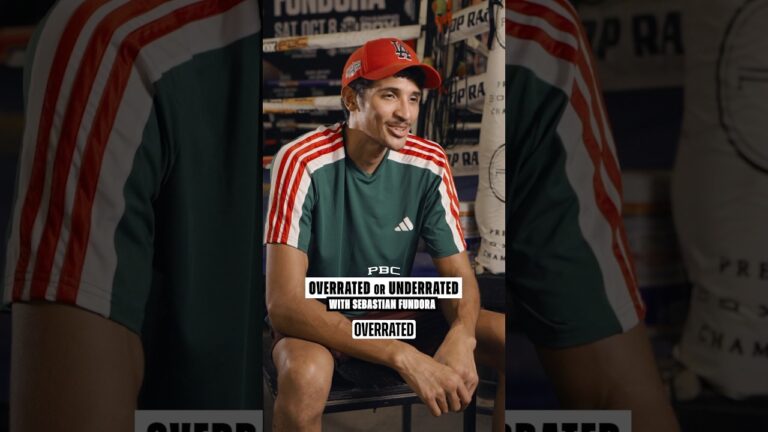 OVERRATED or UNDERRATED with Sebastian Fundora