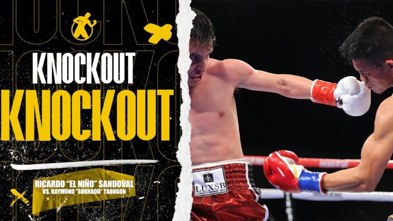 KO | Ricardo “El Niño” Sandoval vs. Raymond “Tornado” Tabugon | “El Niño” was making his mark 🔥