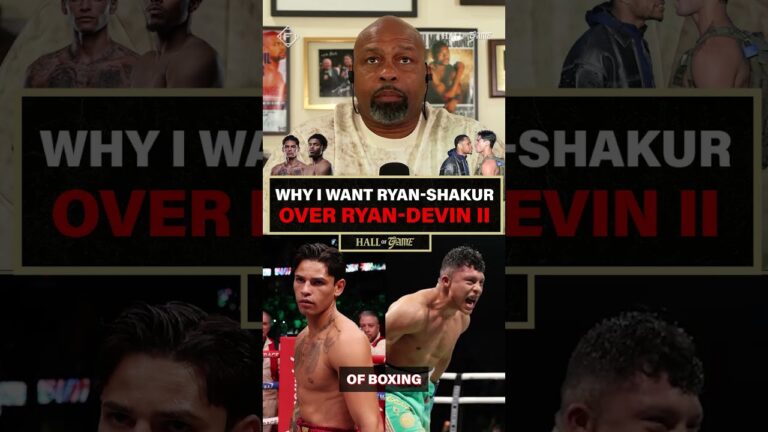 Who does Roy Jones Jr want to see Ryan Garcia fight next? 👀