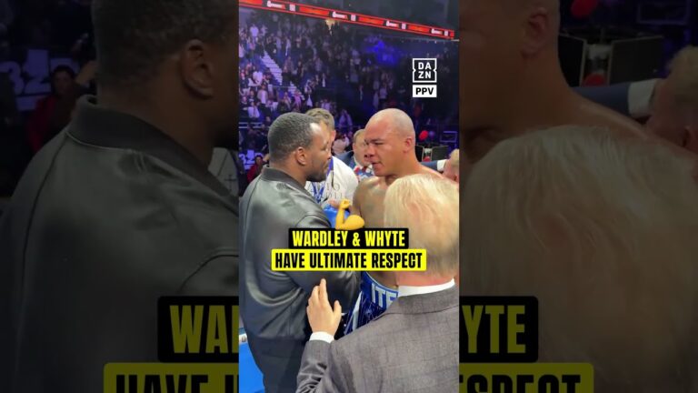 Fabio Wardley to Dillian Whyte: “You changed my life.” 🥹