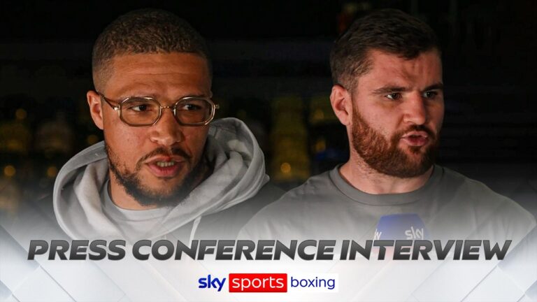 Johnny Fisher and Michael Pirotton speak following the Zuffa Boxing 11 press conference