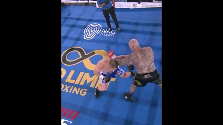 Paul Gallen takes down the “Big Daddy” 😤 👀
