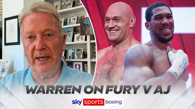 “Tyson was determined to make the fight happen!” | Frank Warren reacts to Fury vs AJ announcement