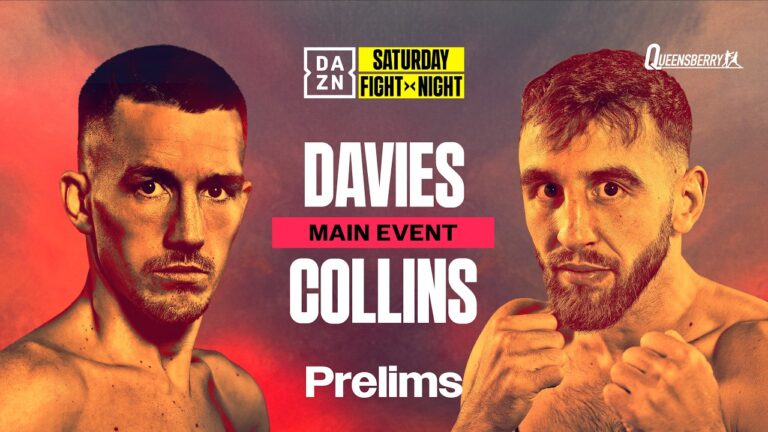 LIAM DAVIES VS. NATHANIEL COLLINS PRELIMS LIVESTREAM