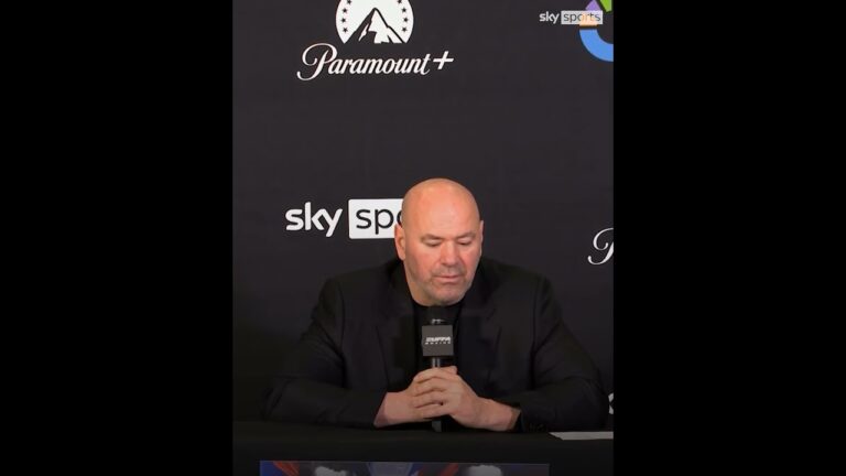 Dana White appears to question Eddie Hearn amid Fury-AJ doubt 👀