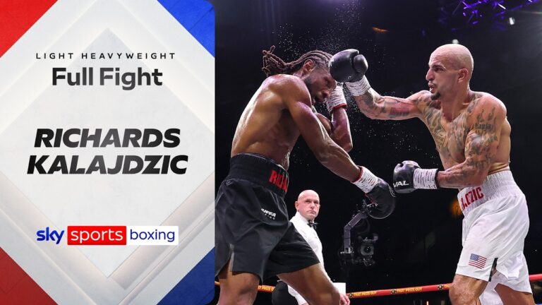 Craig Richards vs Radivoje Kalajdzic | Full Fight | Light Heavyweight