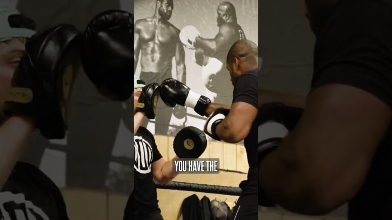 Daniel Dubois is locked in and ready to go 🔒🧠
