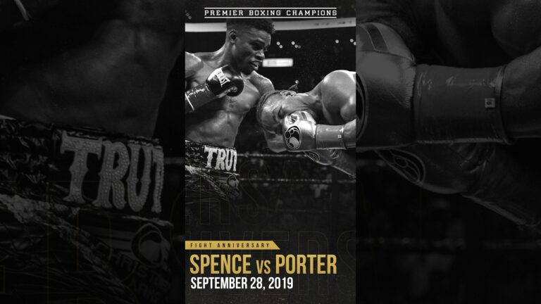 Errol Spence’s Fight of the Year and One Moment That Defined It