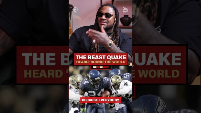 The Beast Quake run wasn’t just Marshawn Lynch… and he’ll be the first to tell you that 🤝😤