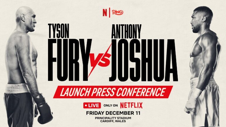 Tyson Fury Vs Anthony Joshua Launch Press Conference | Matchroom Boxing