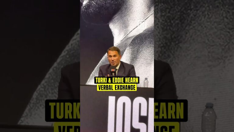 Turki Alalshikh wants Eddie Hearn as James Bond 😂