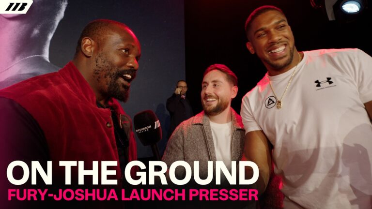 AJ and Eddie Hearn React | After the Fury Vs Joshua Press Conference | Matchroom Boxing