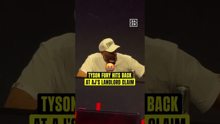 Tyson Fury finally responds to AJ’s famous line 🍿