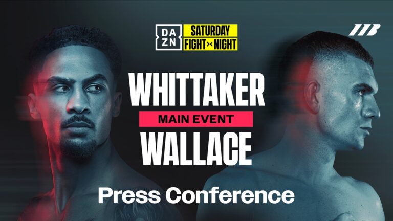 BEN WHITTAKER VS. CONOR WALLACE PRESS CONFERENCE LIVESTREAM