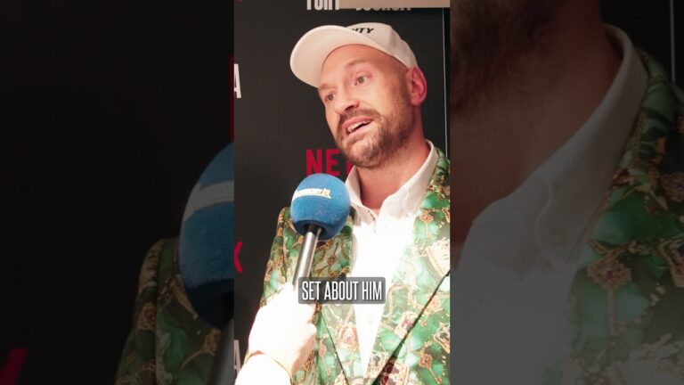 Tyson Fury prediction on his fight with Anthony Joshua 👈