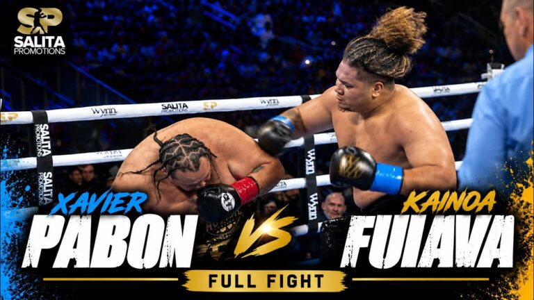KAINOA FUIAVA VS XAVIER PABON FULL FIGHT